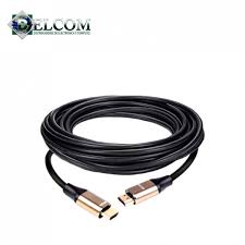 CABLE HDMI a HDMI 15mts DELCOM UHD 2.1V 8K 4K Fibr